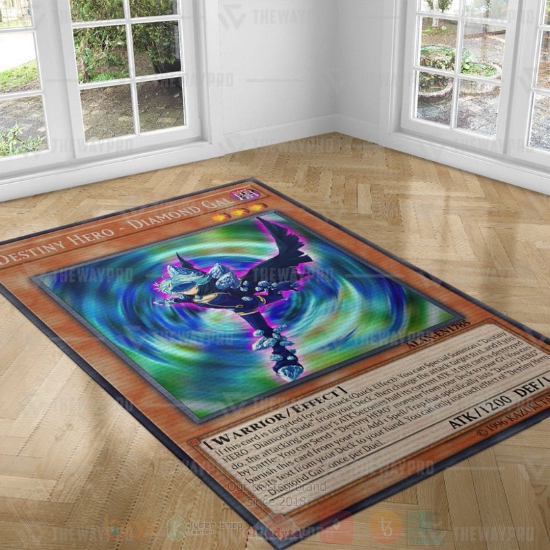 BEST Destiny Hero-Diamond Gal Luxury Rugs 3 Destiny Hero Diamond Gal Custom Rug 1 2