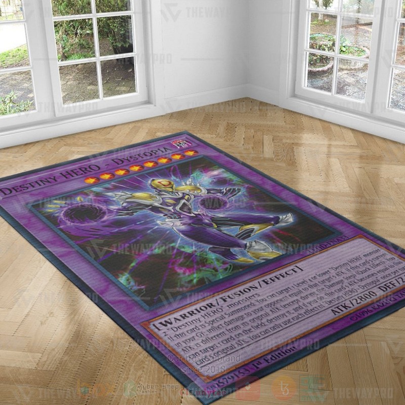 BEST Destiny Hero Dystopia Luxury Rugs 3 Destiny Hero Dystopia Custom Rug 1 2