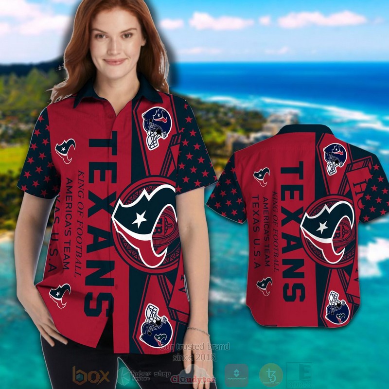 HOT Detroit Lions King of Football America's team Texas USA hawaiian shirt and shorts 2 Detroit Lions King of Football Americas team Texas USA hawaiian shirt and shorts 1