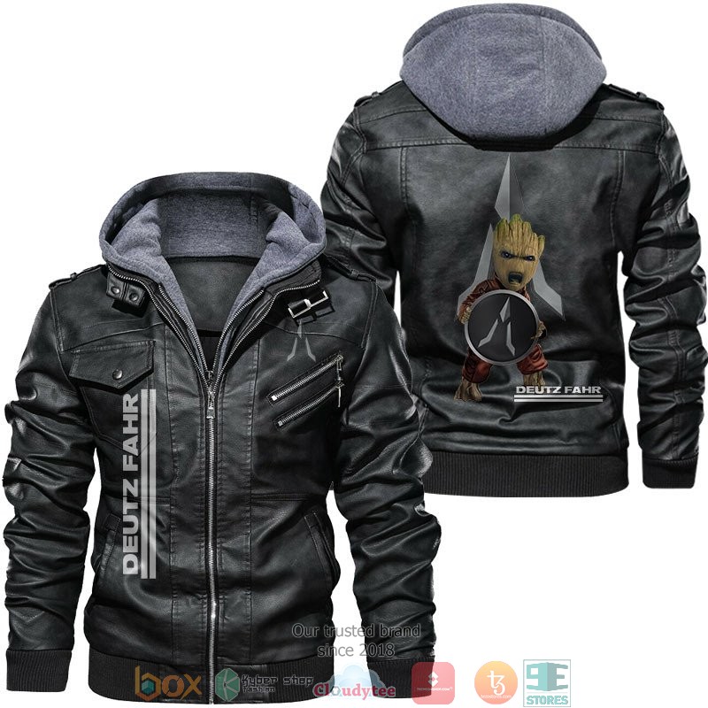 Deutz Fahr Baby Groot Leather Jacket