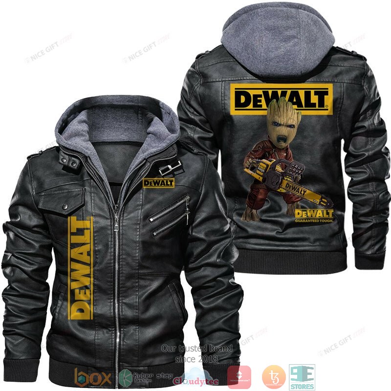 Dewalt Baby Groot Leather Jacket