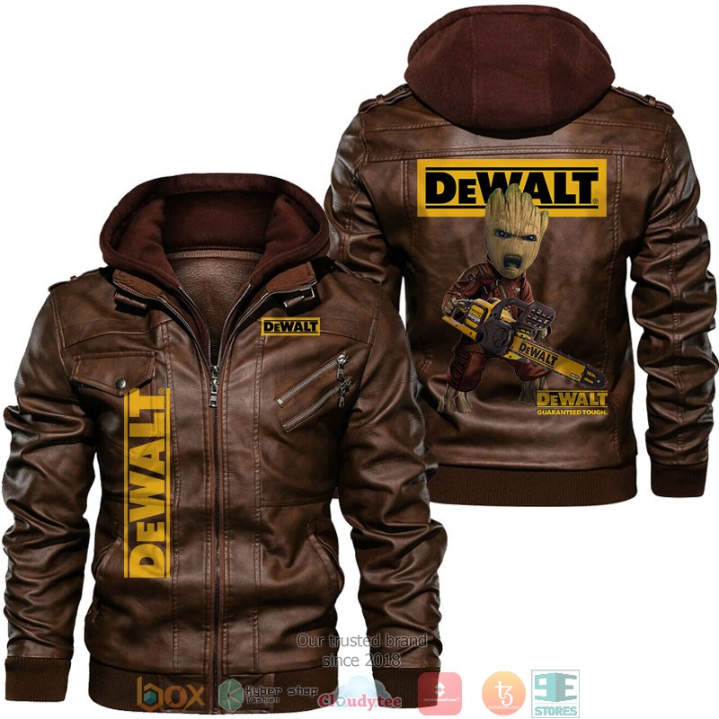 Dewalt Baby Groot Leather Jacket 2 Dewalt Baby Groot Leather Jacket 1