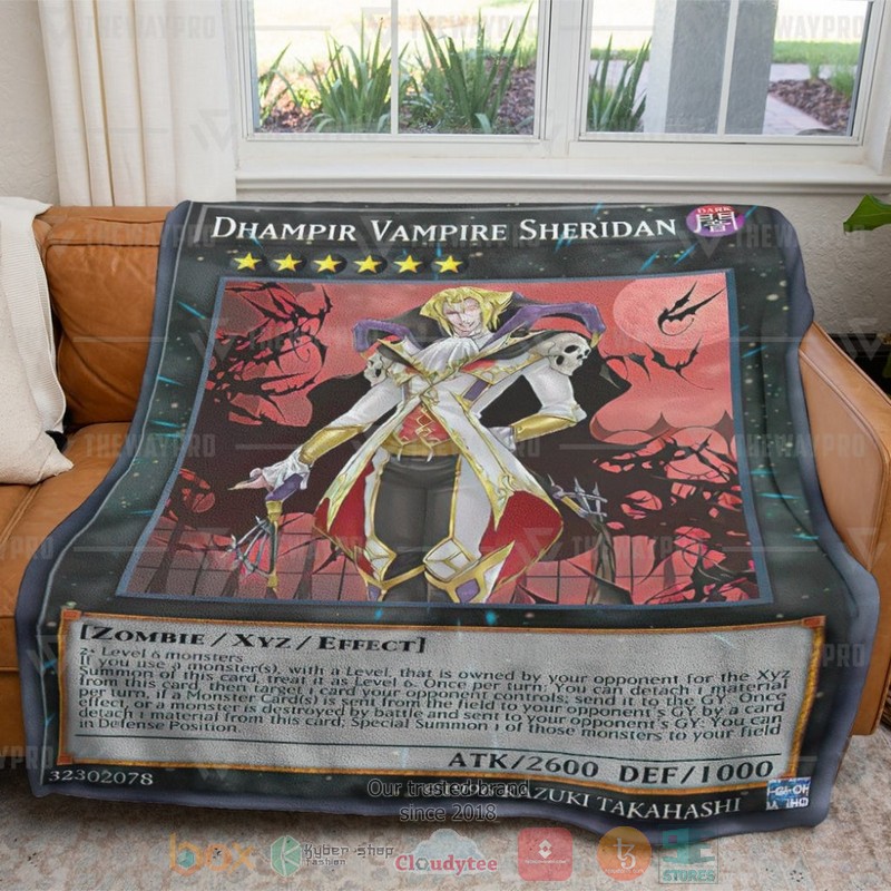 Dhampir Vampire Sheridan Soft Blanket