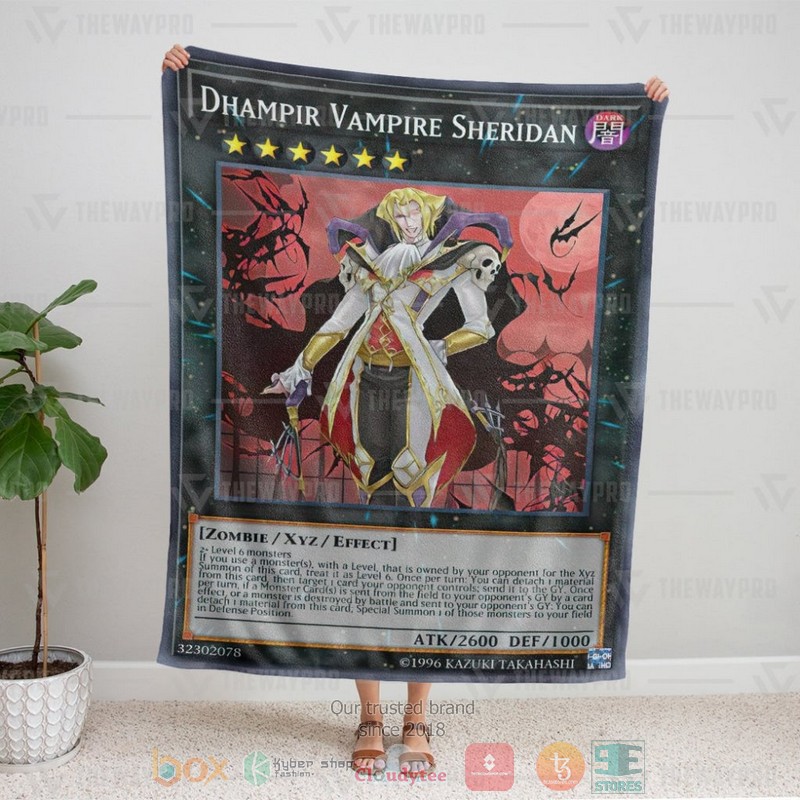 Dhampir Vampire Sheridan Soft Blanket 1