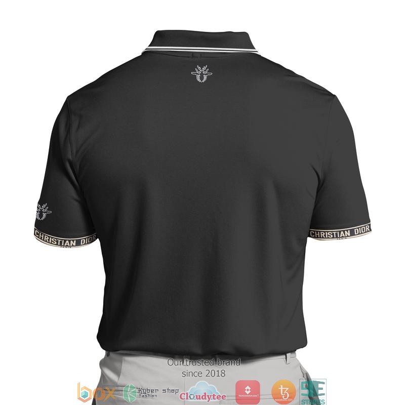 Dior Animal Black Polo Shirt 2 Dior Animal Black Polo Shirt 1