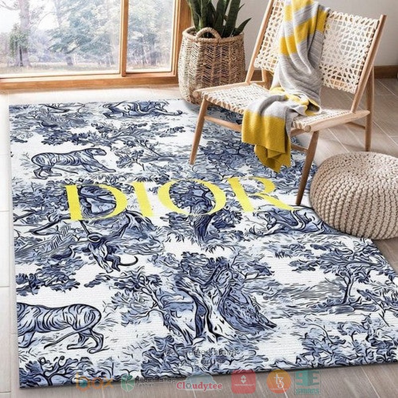 Dior forest white Rug