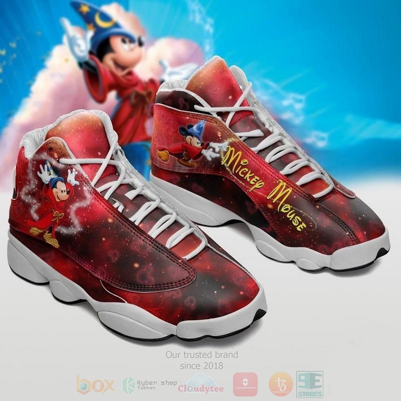 BEST Disney Mickey Mouse Air Jordan 13 shoes sneakers 2 Disney Mickey Mouse Air Jordan 13 shoes