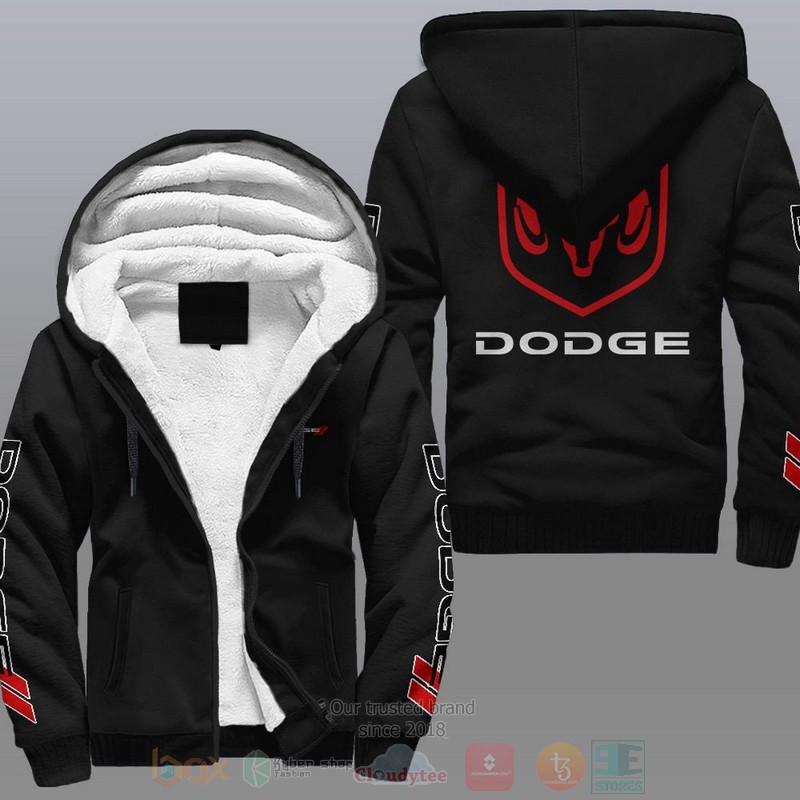 NEW Dodge Car Fleece Jacket 9 Dodge Car Fleece Hoodie