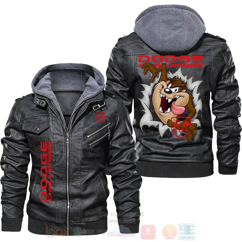 Dodge Challenger Leather Jacket