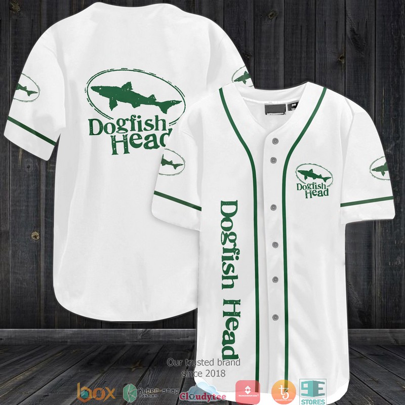 Dog Fish Baseball Jersey Shirt