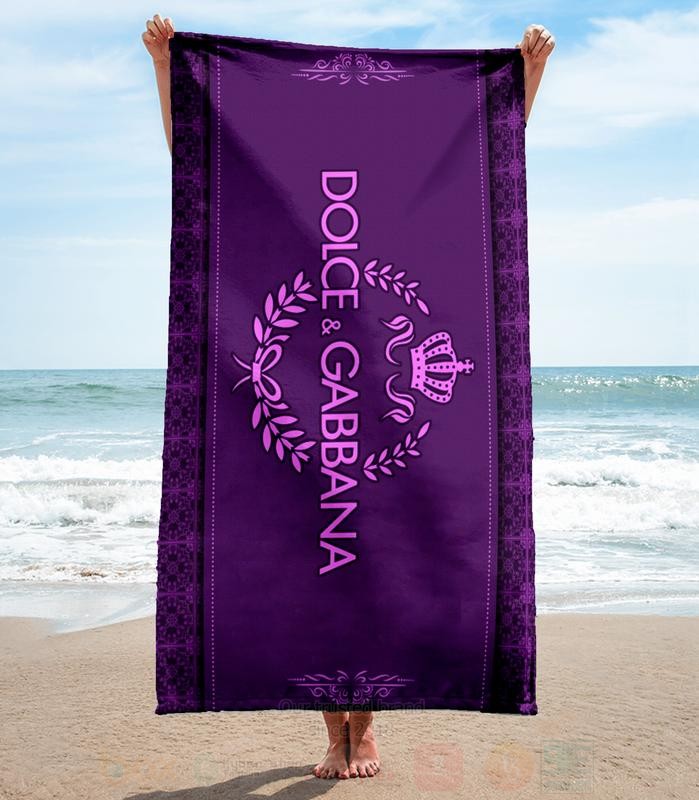 Dolce and Gabbana Microfiber Beach Towel 1