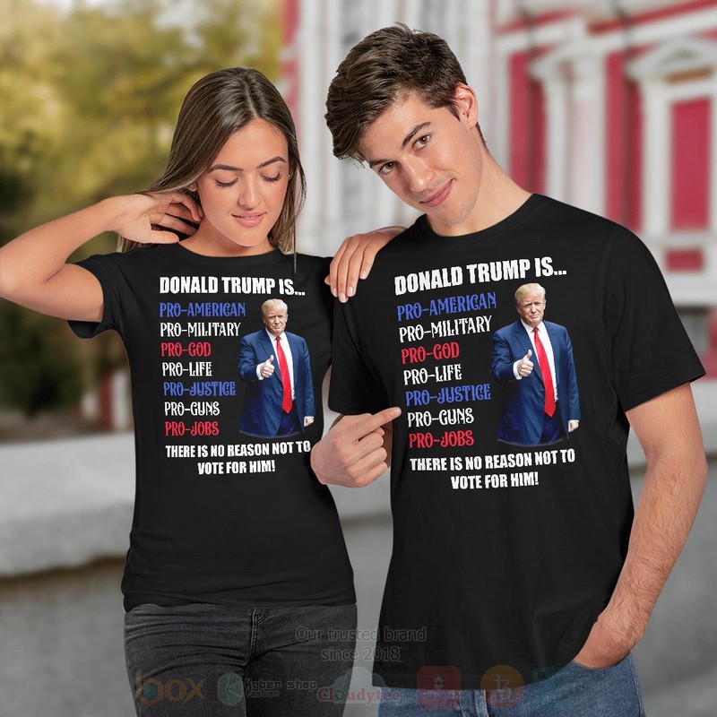 Donald Trump Is Pro American Long Sleeve Tee Shirt
