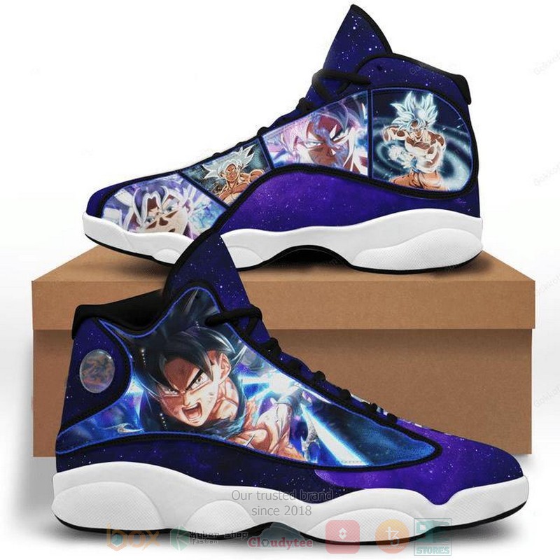 Dragon Ball Goku Ultra Instinct Air Jordan 13 shoes