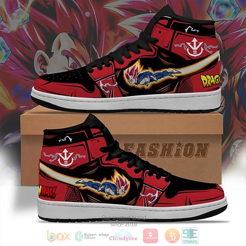 Dragon Ball Vegeta God air jordan 1 high shoes