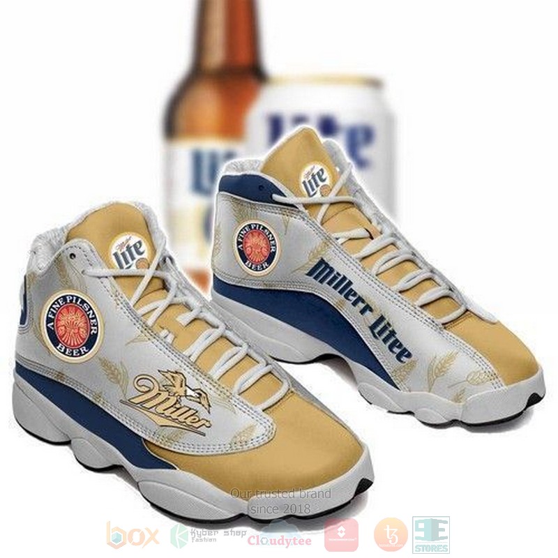 BEST Drink Miller Lite Air Jordan 13 shoes sneakers 3 Drink Miller Lite Air Jordan 13 shoes