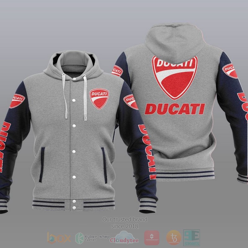 Ducati Car Baseball Jacket Hoodie 1