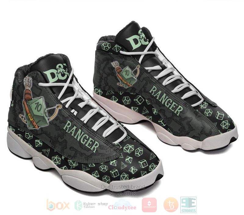 Dungeon and Dragon Ranger Air Jordan 13 shoes