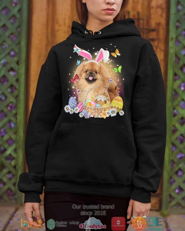 Easter Bunny Tan Pekingese 2d shirt, hoodie 5 Easter Bunny Tan Pekingese 2d shirt hoodie 1 2 3 4