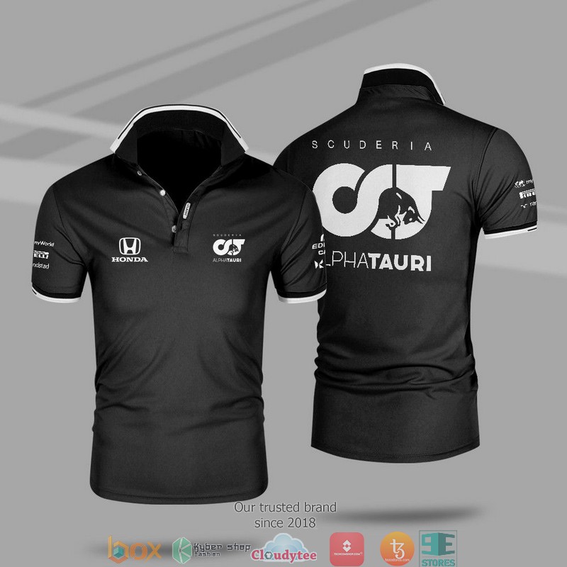 F1 Team Alphatauri Racing Polo Shirt 1 F1 Team Alphatauri Racing Polo Shirt