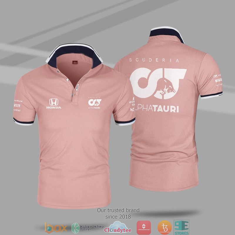 F1 Team Alphatauri Racing Polo Shirt 7 F1 Team Alphatauri Racing Polo Shirt 1 2 3 4 5 6