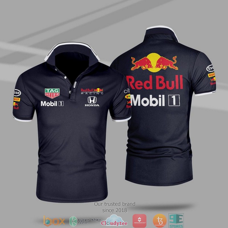 F1 Team Red Bull Racing Polo Shirt 5 F1 Team Red Bull Racing Polo Shirt 1 2 3 4