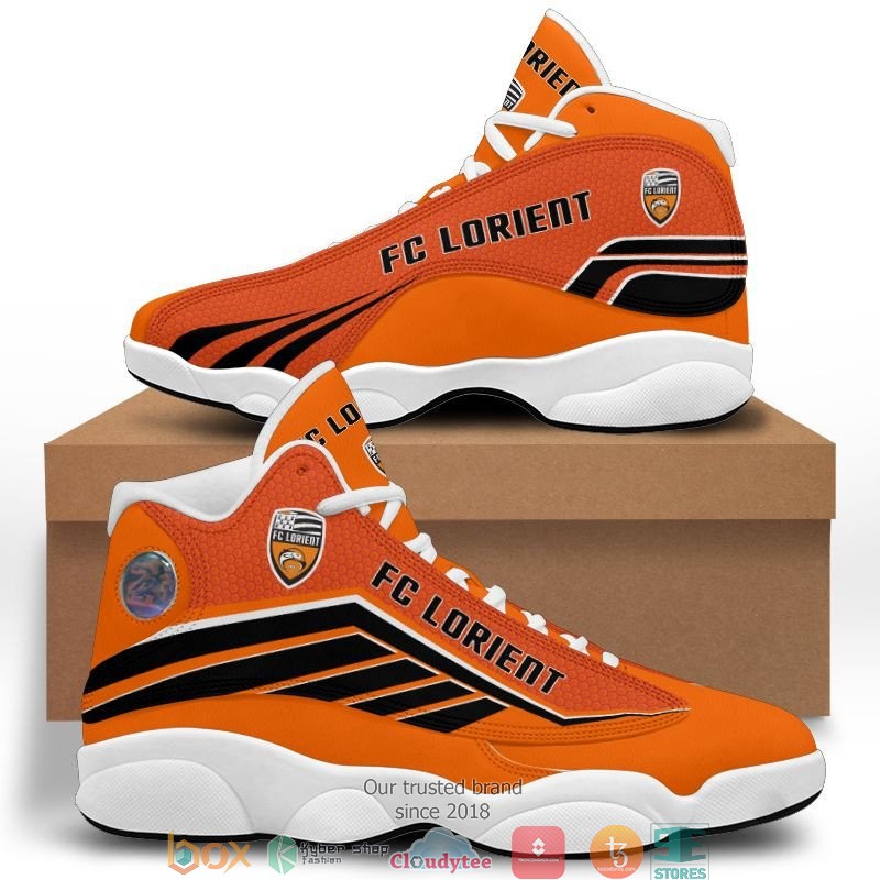 FC Lorient Air Jordan 13 Sneaker Shoes 3 FC Lorient Air Jordan 13 Sneaker Shoes 1 2