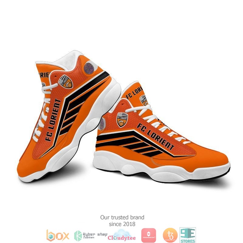 FC Lorient Air Jordan 13 Sneaker Shoes 4 FC Lorient Air Jordan 13 Sneaker Shoes 1 2 3
