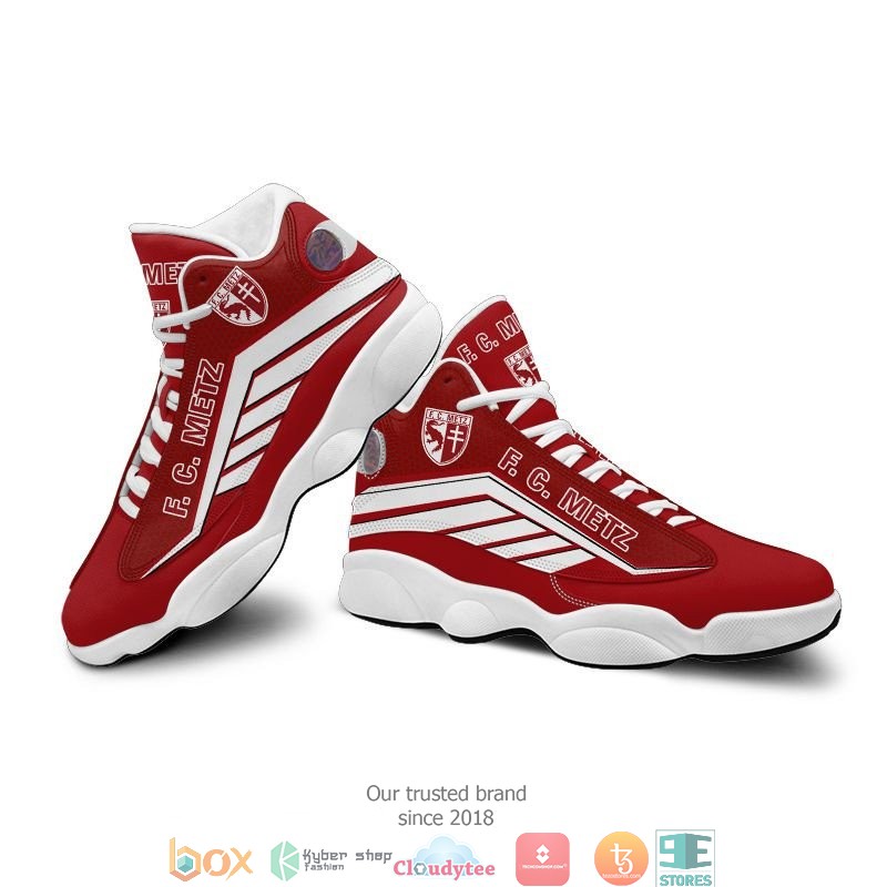 FC Metz Air Jordan 13 Sneaker Shoes 4 FC Metz Air Jordan 13 Sneaker Shoes 1 2 3