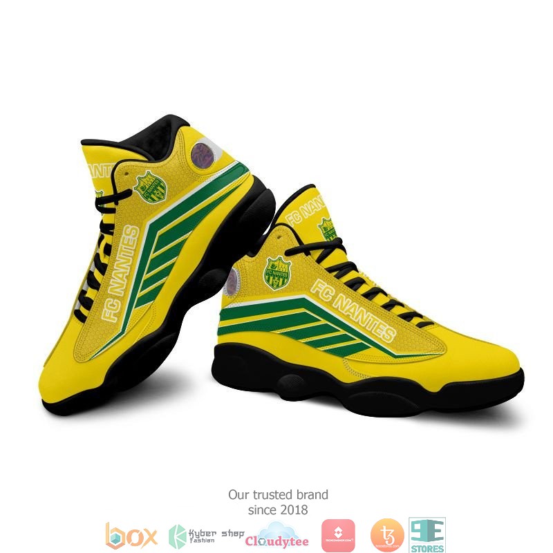 FC Nantes Air Jordan 13 Sneaker Shoes 1 2 3 4 5 6 7
