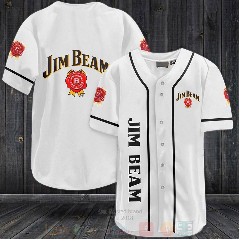 Jim Beam Baseball Jersey Shirt