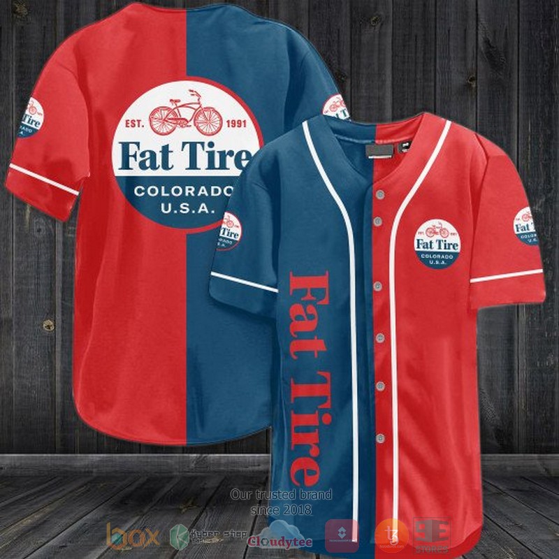 Fat Tire Amber Ale baseball jersey