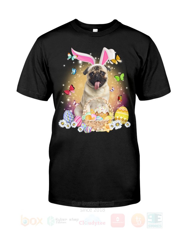 BEST Fawn Pug Easter Bunny-Butterfly 2D Shirt, Hoodie 5 Fawn Pug Easter Bunny Butterfly 2D Hoodie Shirt 1 2 3 4
