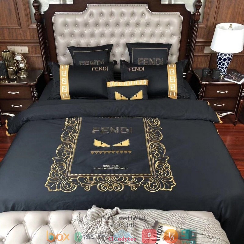 Fendi since 1925 Quilt Bedding Set