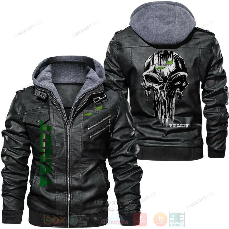 Fendt Skull Leather Jacket