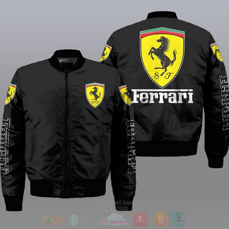 Ferrari Car Bomber Jacket