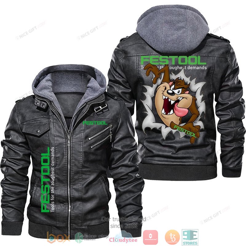 Festool Tasmania Leather Jacket