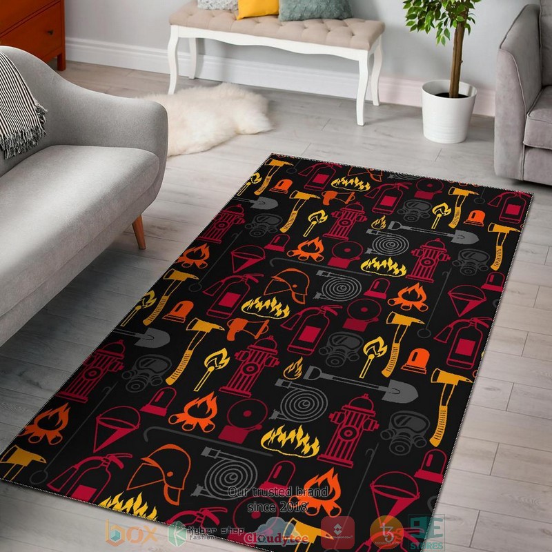 Fire appliances Rug Carpet