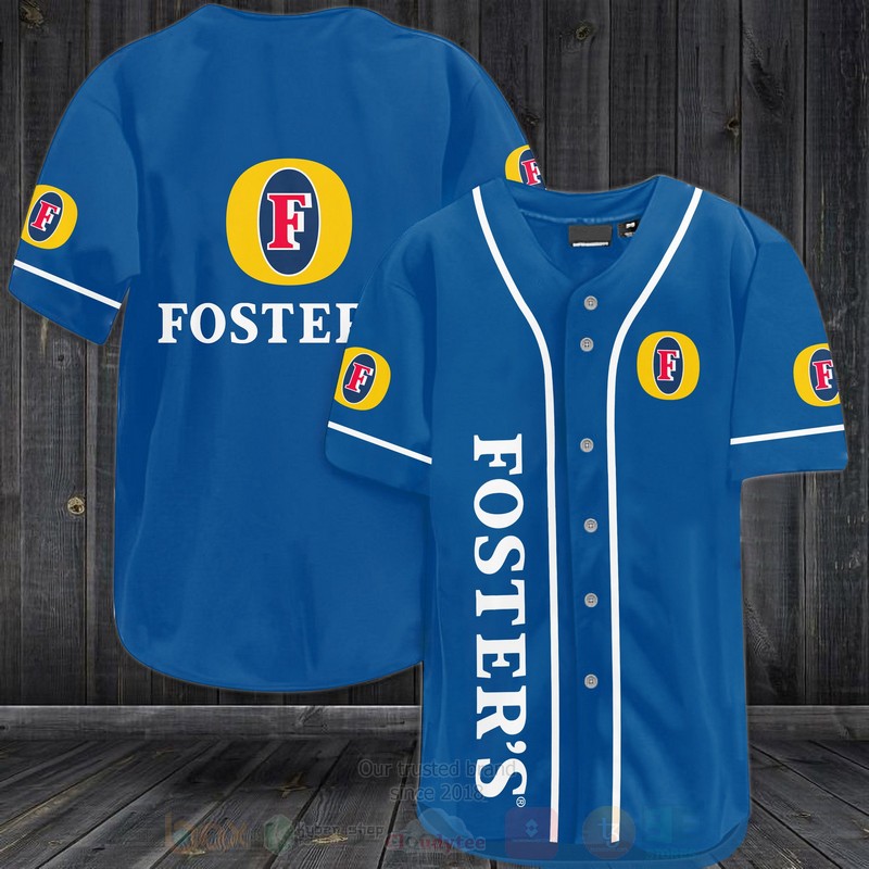 BEST Fosters Lager AOP Baseball Jersey 1 Fosters Lager Baseball Jersey Shirt