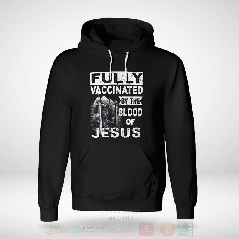 BEST Fully Vaccinated Unisex Unisex Hoodie, T-Shirt 7 Fully Vaccinated Hoodie Shirt 1 2 3 4 5 6