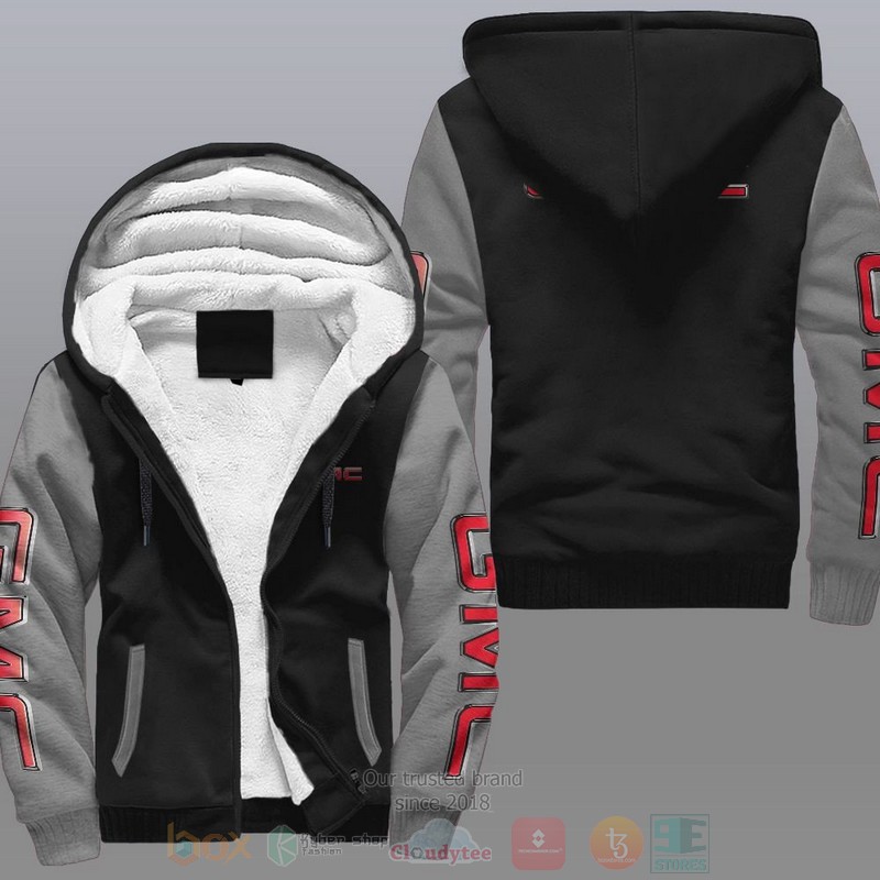 NEW GMC Car Fleece Jacket 2 GMC Car Fleece Hoodie 1
