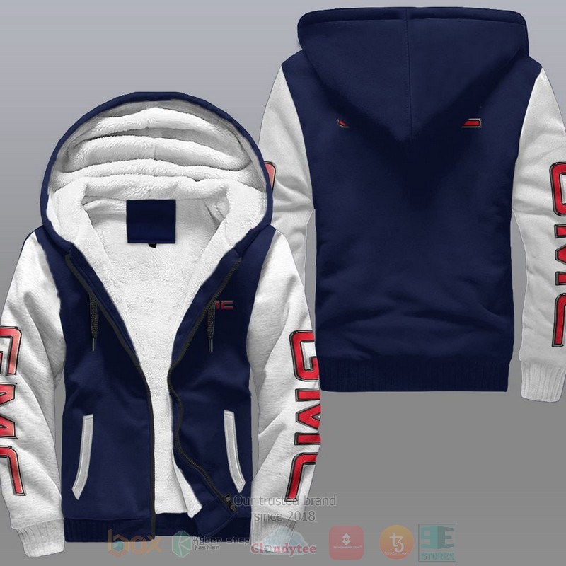 NEW GMC Car Fleece Jacket 3 GMC Car Fleece Hoodie 1 2