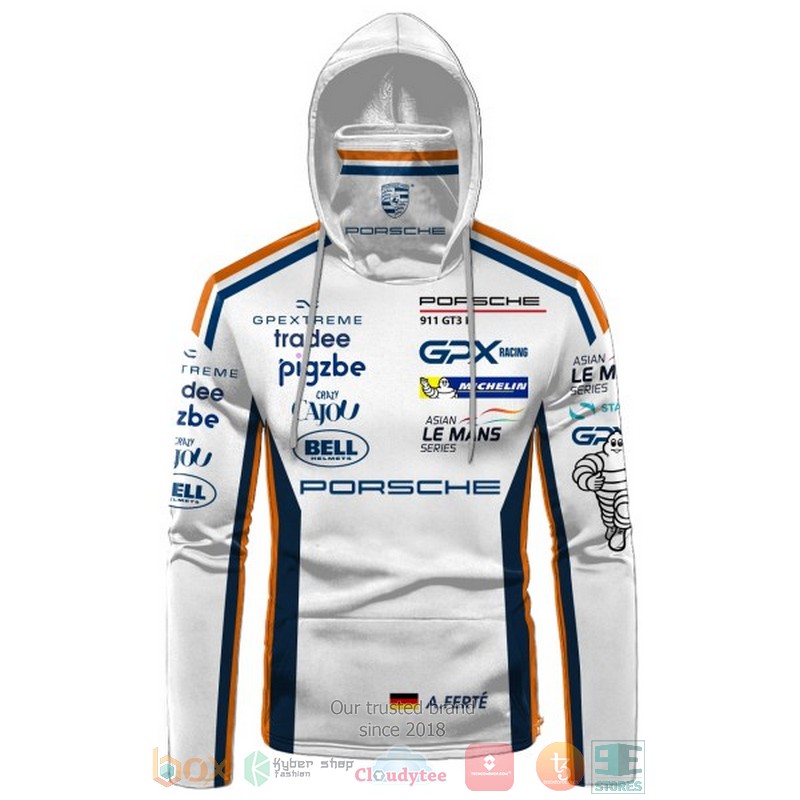 GPX Martini Racing Porsche hoodie mask 1