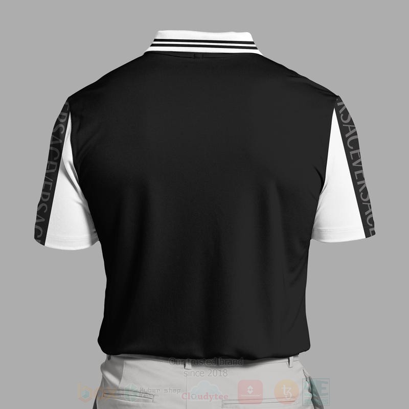 BEST Gianni Versace Medusa Pattern Black All Over Print 3D Polo Shirt 2 Gianni Versace Medusa Pattern Black Polo Shirt 1