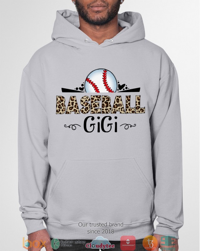 Gigi Baseball leopard pattern 2d shirt hoodie 1 2 3 4 5 6 7 8 9 10 11