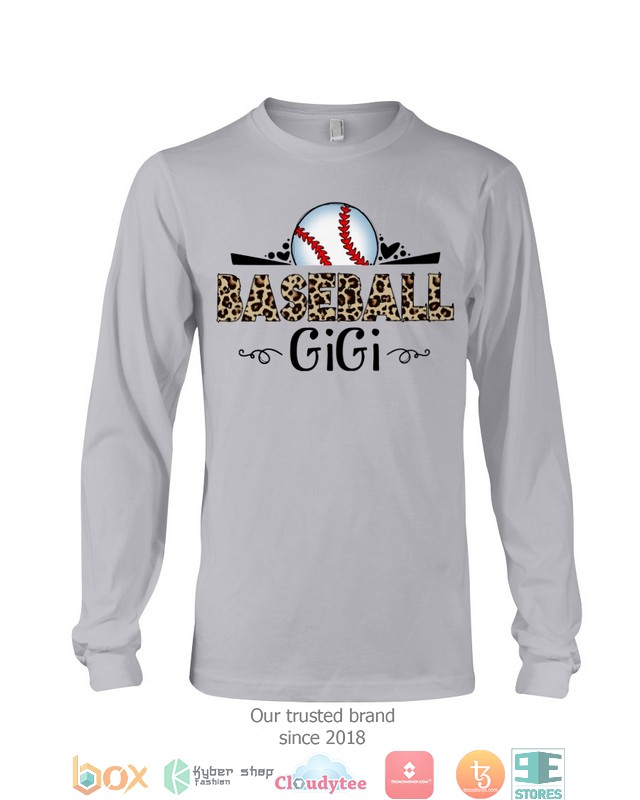 Gigi Baseball leopard pattern 2d shirt hoodie 1 2 3 4 5 6 7 8 9 10 11 12 13