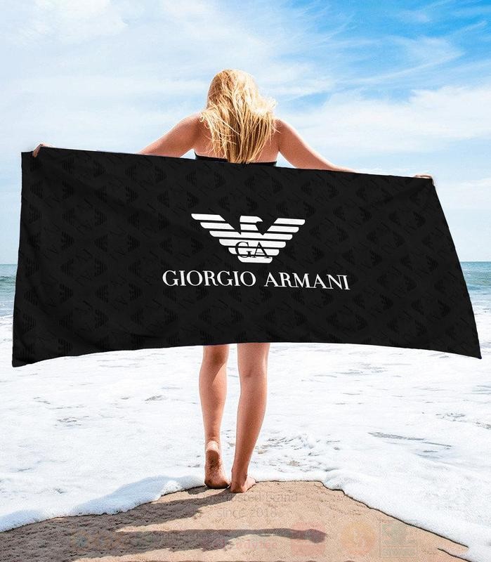 Giorgio Armani Microfiber Beach Towel 1