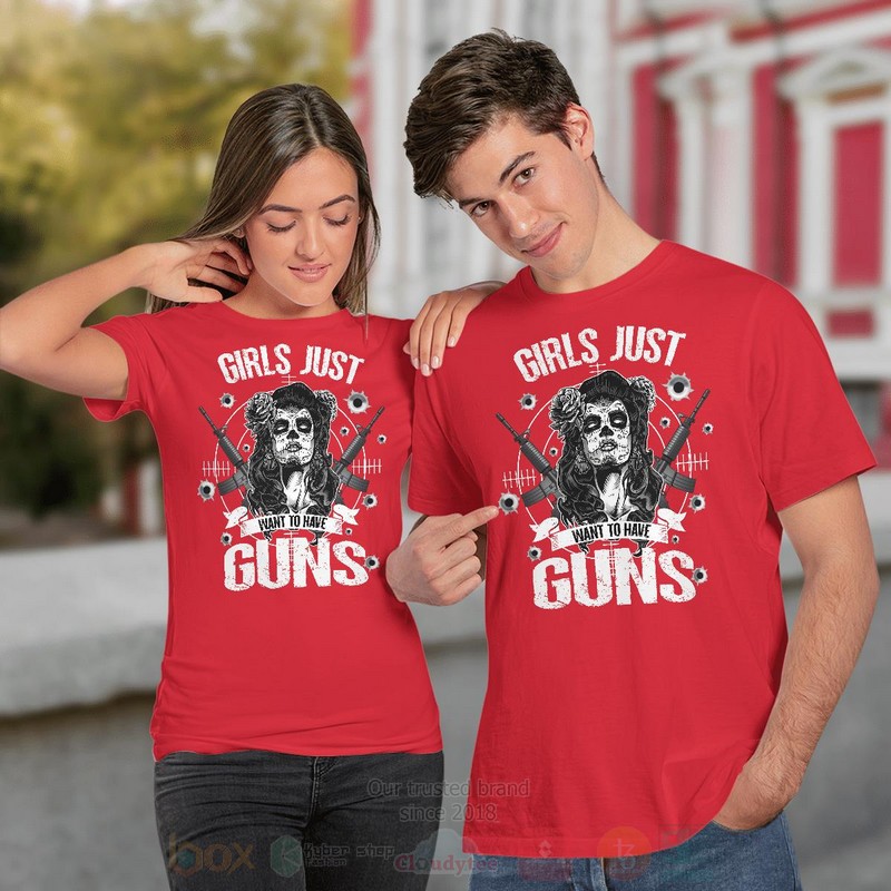 BEST Girl Gun Unisex Unisex Hoodie, T-Shirt 3 Girl Gun Hoodie Shirt 1 2
