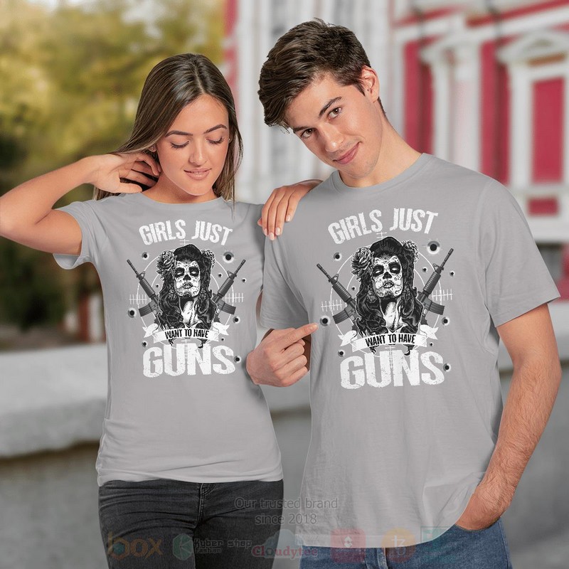 BEST Girl Gun Unisex Unisex Hoodie, T-Shirt 4 Girl Gun Hoodie Shirt 1 2 3
