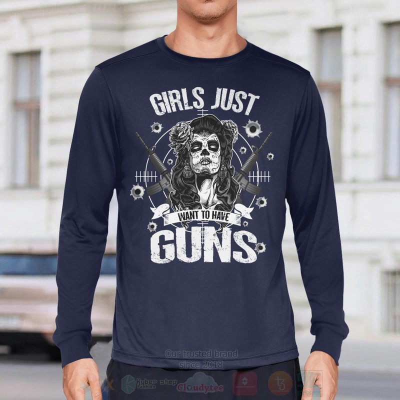 BEST Girl Gun Unisex Unisex Hoodie, T-Shirt 6 Girl Gun Hoodie Shirt 1 2 3 4 5