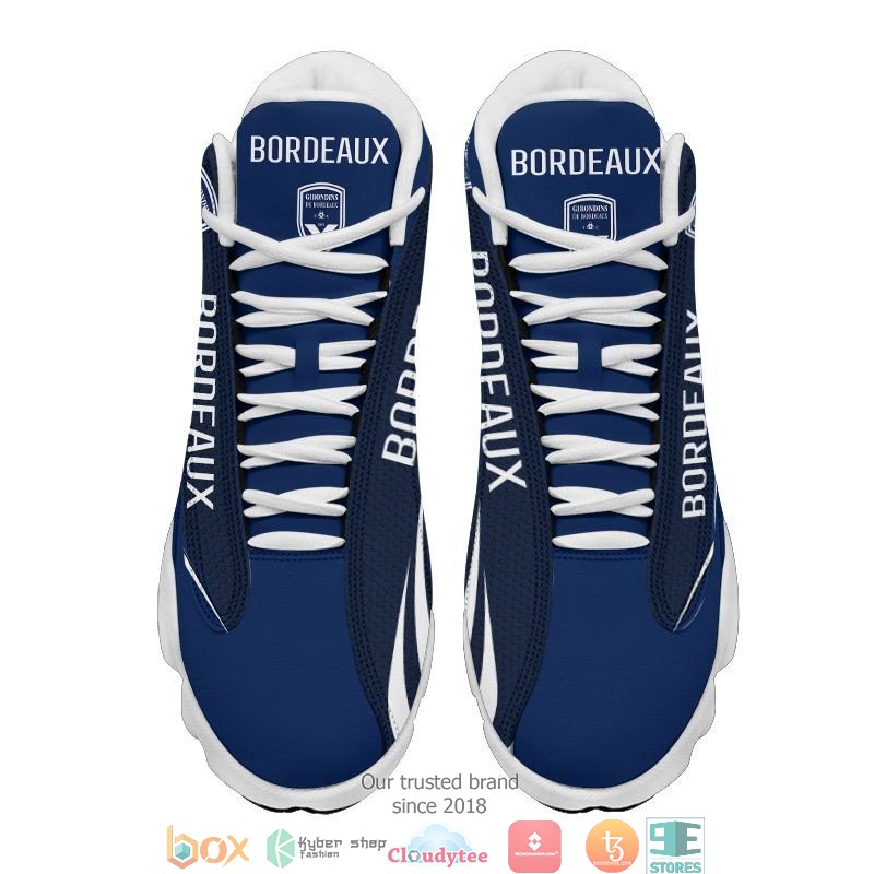 Girondins de Bordeaux Air Jordan 13 Sneaker Shoes 1 2 3 4